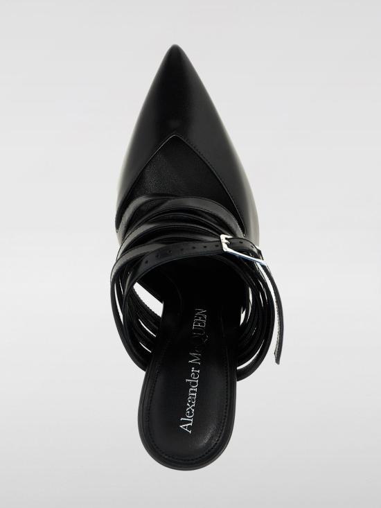 25FW 알렉산더 맥퀸 힐/펌프스 797598WIFD7 1037 Black - ALEXANDER MCQUEEN