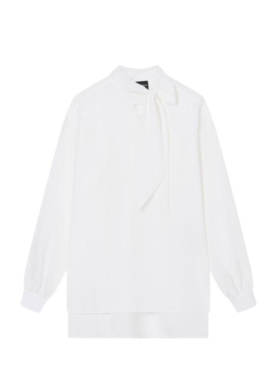 25FW 엠포리오 아르마니 셔츠 EW001953AF12696U0006 WARM WHITE