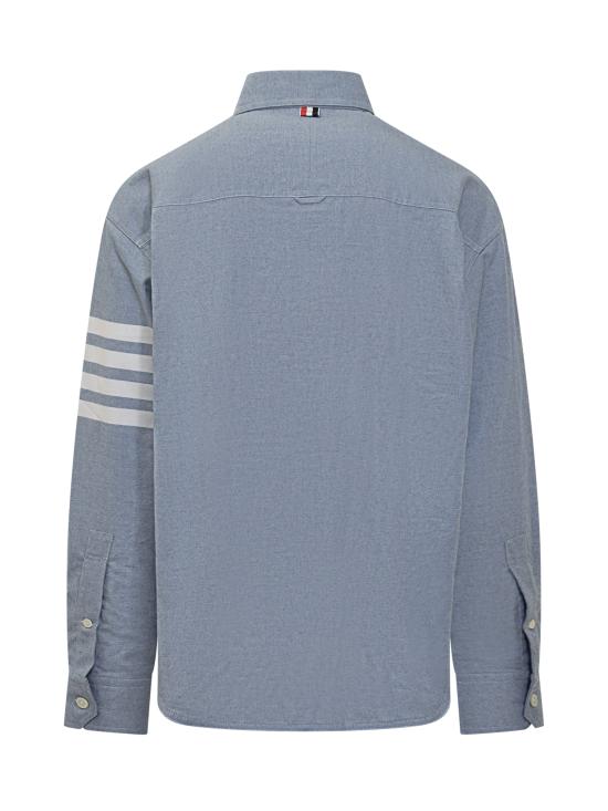 25FW 톰브라운 긴팔 셔츠 MWL420AF0325 480 LIGHT BLUE - THOM BROWNE