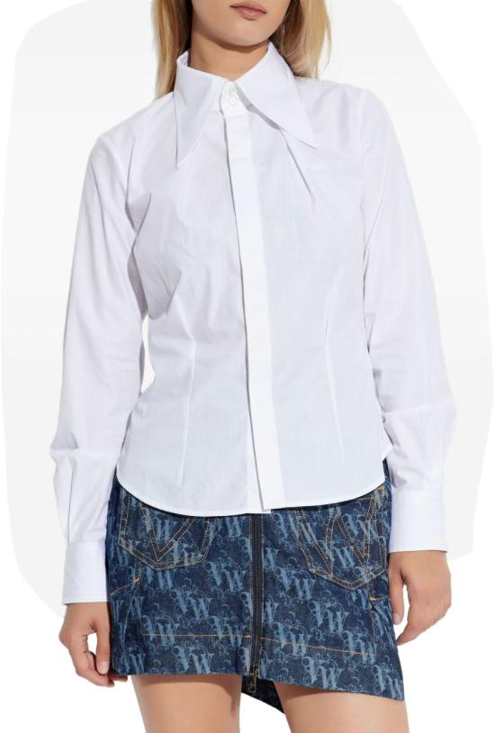 25FW 비비안웨스트우드 탑 1501006AW009QA401 WHITE - VIVIENNE WESTWOOD