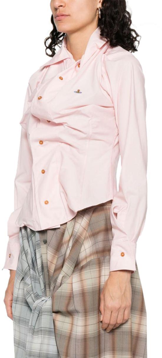 25FW 비비안웨스트우드 셔츠 1501000CW009QG401 PINK - VIVIENNE WESTWOOD