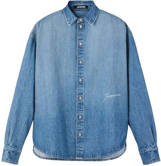 26SS 자크뮈스 데님 셔츠 SHM00545AD0001733C BLUE