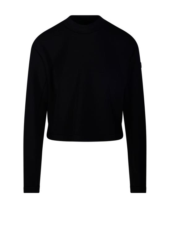 25FW 몽클레어 X 에드워드 에닌풀 긴팔 티셔츠 8G00002 89AYC 999 BLACK