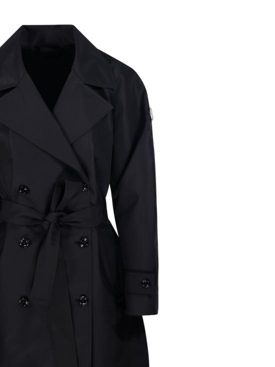 25FW 몽클레어 X 에드워드 에닌풀 트렌치 코트 1C00005 M6518 999 BLACK - MONCLER X EDWARD ENNINFUL