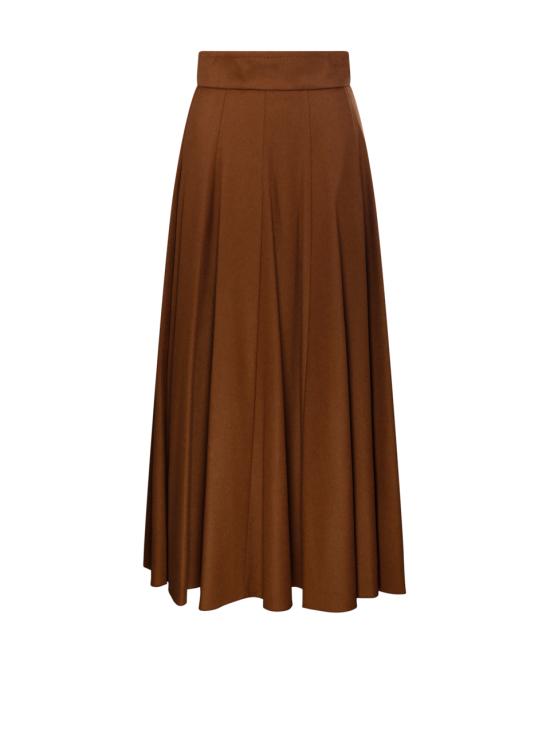 25FW 막스마라 롱 스커트 2521106233600 036 CUOIO