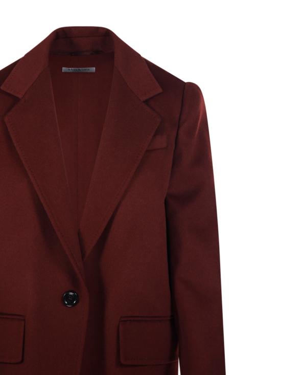 25FW 막스마라 ARICCIA 아리차 싱글 브레스티드 테일러드 블레이저 자켓 2521046243600 043 CILIEGIA - MAX MARA