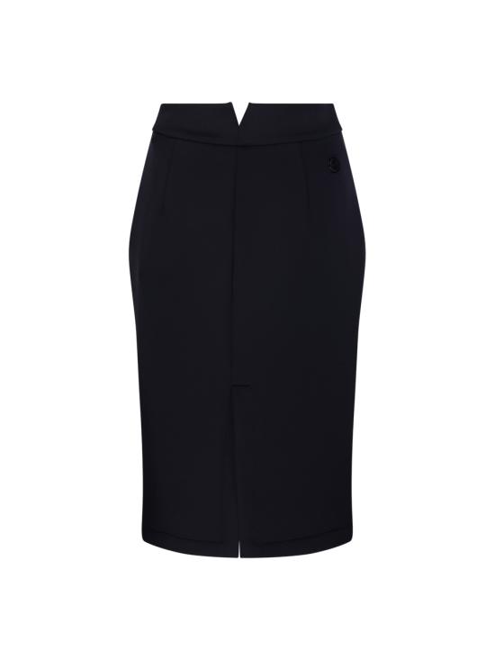 25FW 몽클레어 X 에드워드 에닌풀 미디 스커트 8H00001 89A8K 999 BLACK - MONCLER X EDWARD ENNINFUL