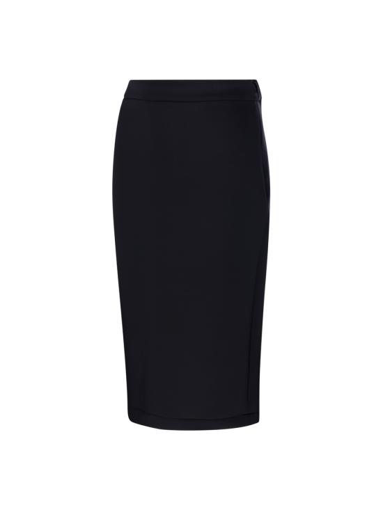 25FW 몽클레어 X 에드워드 에닌풀 미디 스커트 8H00001 89A8K 999 BLACK - MONCLER X EDWARD ENNINFUL