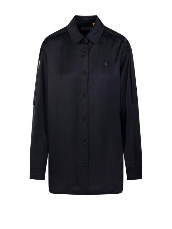 25FW 몽클레어 X 에드워드 에닌풀 셔츠 2F00002 M6521 999 BLACK