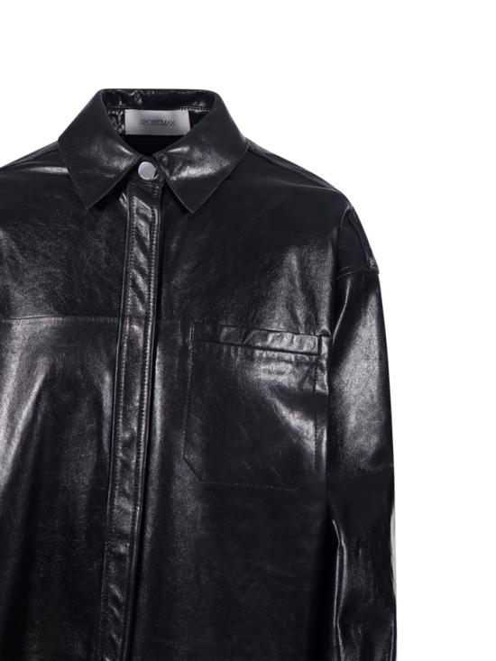 25FW 막스마라 스포츠막스 가죽 자켓 2522446022600 002 NERO - SPORTMAX