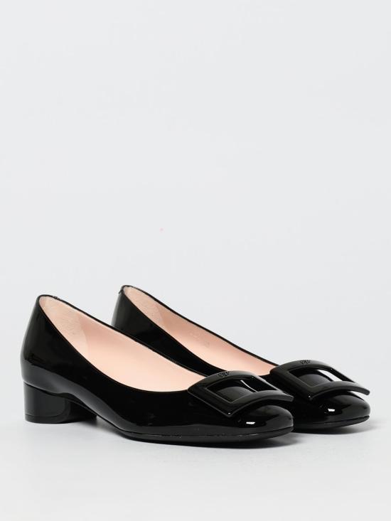 25FW 로저비비에 뮬/슬리퍼 RVW76741290D1PB999 BLACK DOM - ROGER VIVIER