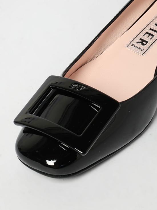 25FW 로저비비에 뮬/슬리퍼 RVW76741290D1PB999 BLACK DOM - ROGER VIVIER