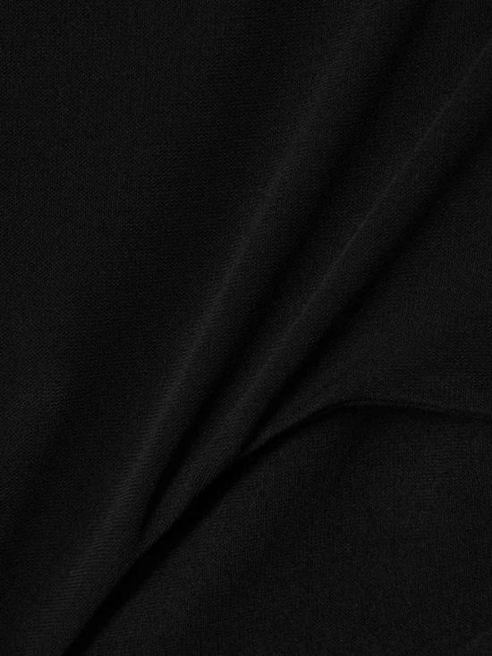 25SS 앤 드뮐미스터 스트레이트 팬츠 B0011979FA433099 Black - ANN DEMEULEMEESTER