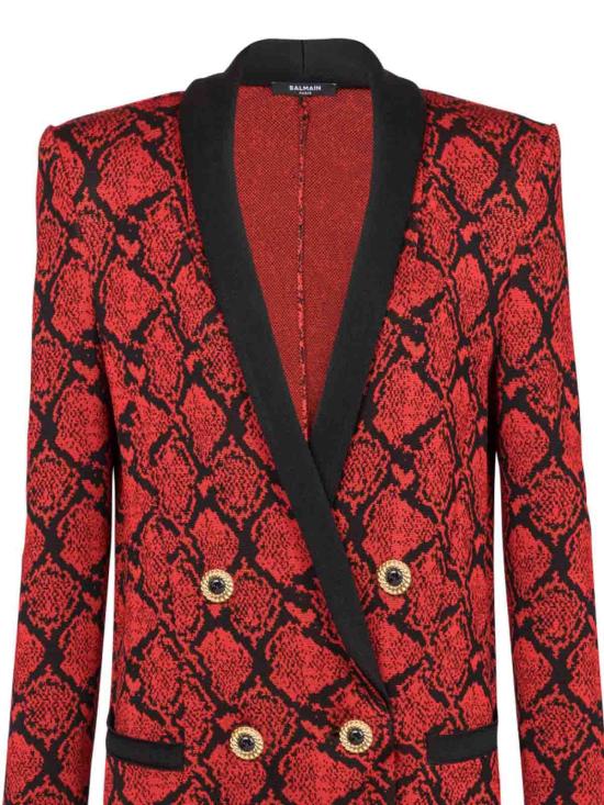 24FW 발망 자켓 CF1SG065KF52EKA Red - BALMAIN