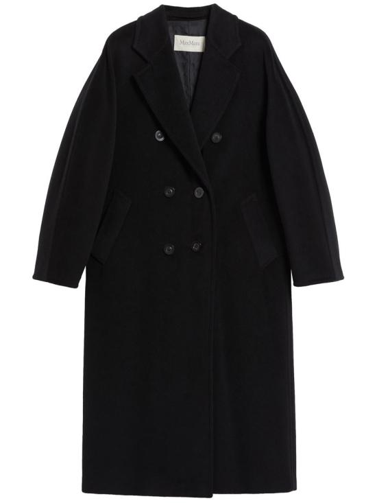 25FW 막스마라 MADAME 마담 더블 브레스티드 코트 2521018011600 003 nero