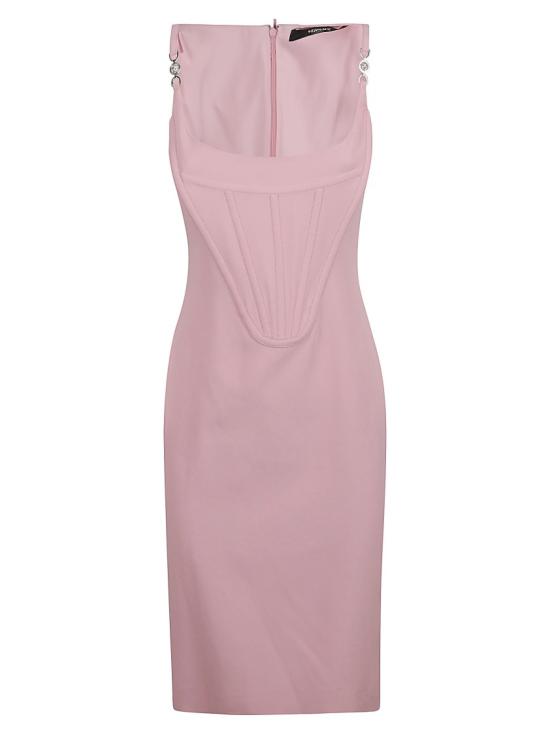  베르사체 미디 원피스 10132131A005401PR20 Pink