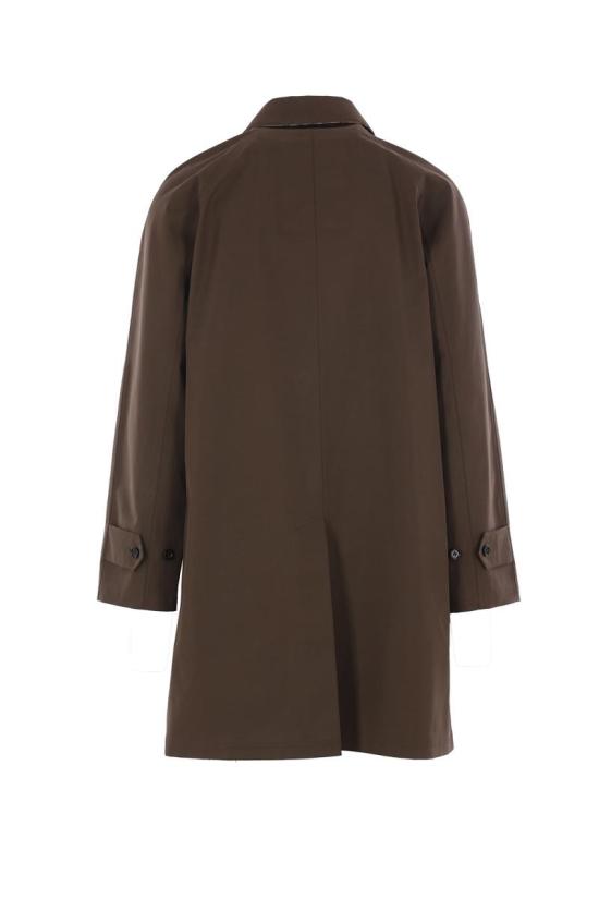 25FW 버버리 미드 렝스 본딩 개버딘 카 코트 8110194C1764 JUNIPER - BURBERRY