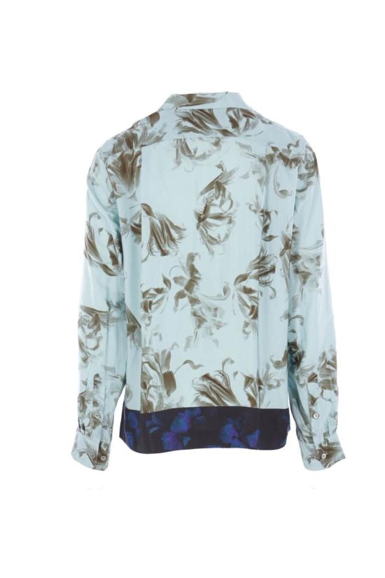 25FW 드리스 반 노튼 긴팔 셔츠 0207812091608 GREEN - DRIES VAN NOTEN