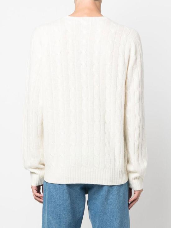 25FW 폴로 랄프로렌 스웨터 710876728010 WHITE - POLO RALPH LAUREN