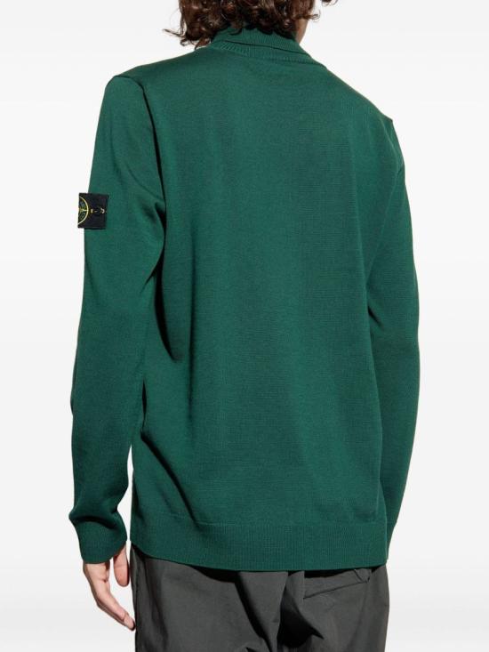 25FW 스톤 아일랜드 터틀넥 K2S155100025S00C4V005E GREEN - STONE ISLAND