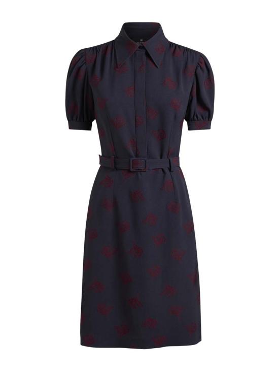 25FW 에트로 미디 원피스 WRHA042499TJD92S9883 BLUE