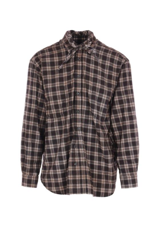 25FW 디스퀘어드2 긴팔 셔츠 S71DM0809D35307002F CHARCOAL