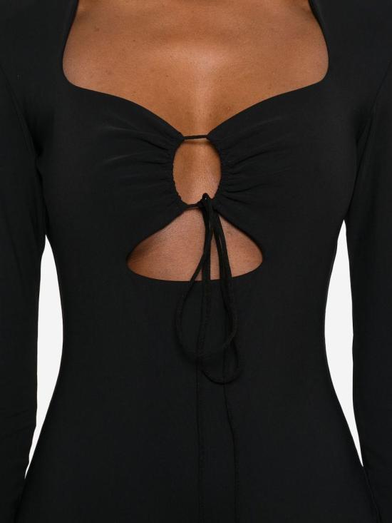 25FW 아마주인 원피스 11NILUDBDEEPBLACK Black - AMAZUIN