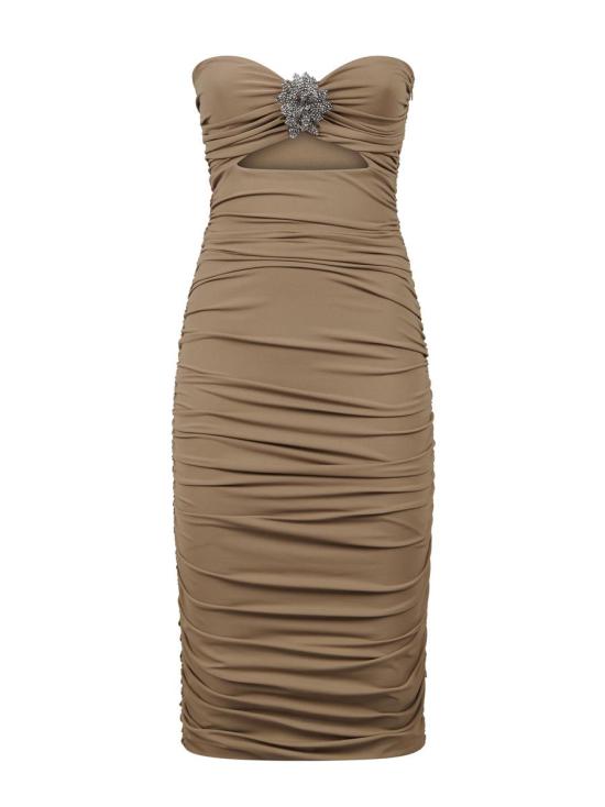 25FW 아멘쿠튀르 미디 원피스 AMW25517H02 Grey