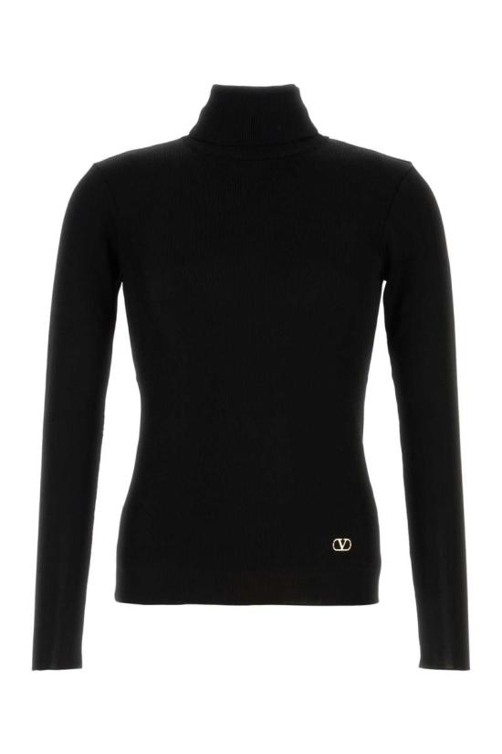 25FW 발렌티노 가라바니 긴팔 티셔츠 7V0KC35TB5R 0NO Black