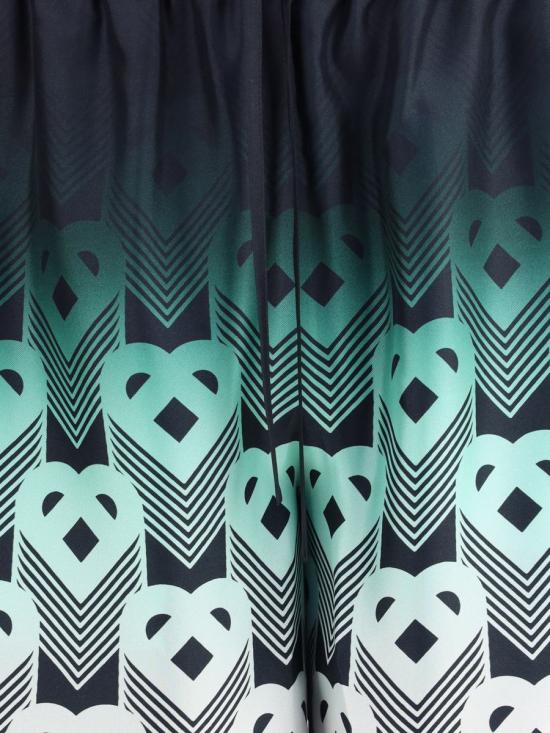 25FW 카사블랑카 숏팬츠 MPF25TR01201 MONOGRAMGR MULTICOLOUR - CASABLANCA