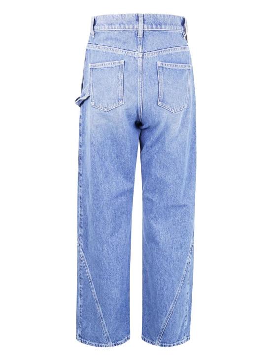 25FW JW앤더슨 트위스트 워크웨어 진 DT0102 PG1735 097 804 LIGHT BLUE - JW ANDERSON