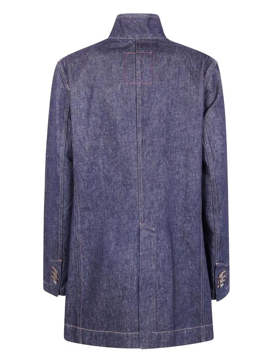 25FW 우마 왕 데님 자켓 UP6032 097 UW300 BLUE - UMA WANG