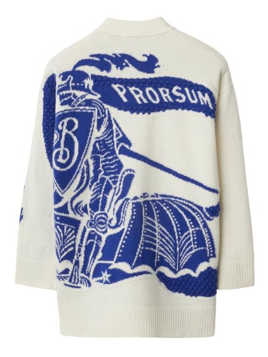 25FW [키즈] 버버리 가디건 8081459 B7647 KNIGHT IP PATTERN - BURBERRY