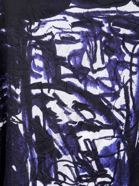 25FW 다니엘라 그레지스 미디 원피스 A496AB S316 097 61 ACQUA DRAWING - DANIELA GREGIS