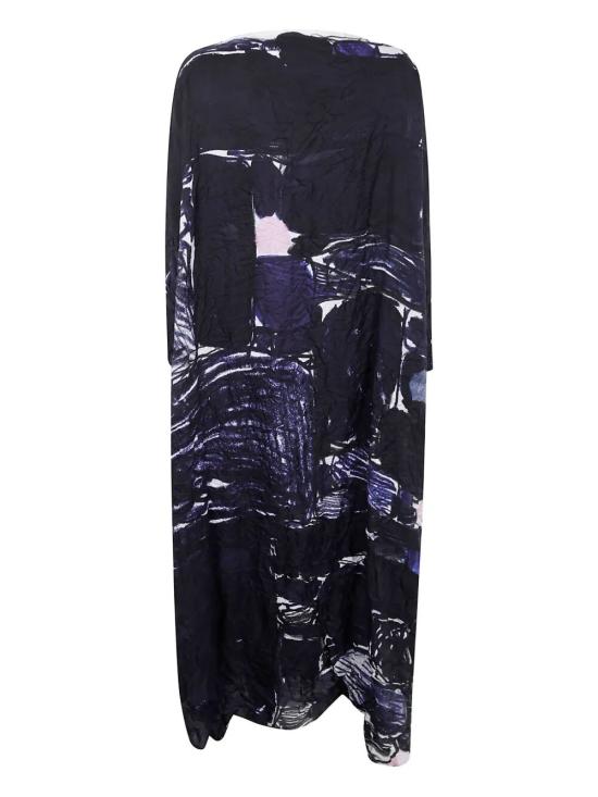 25FW 다니엘라 그레지스 미디 원피스 A496AB S316 097 61 ACQUA DRAWING - DANIELA GREGIS