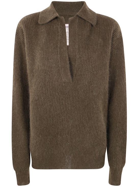 25FW 우마 왕 폴로 티셔츠 UK7165 097 UW480 ARMY GREEN