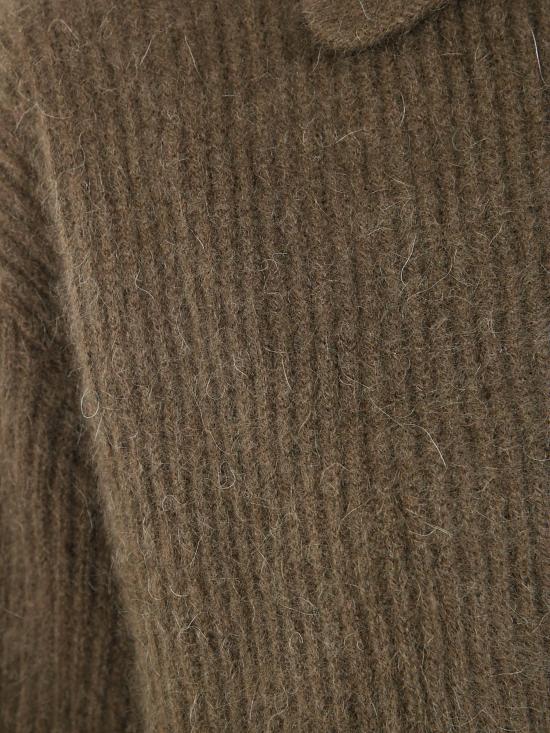 25FW 우마 왕 폴로 티셔츠 UK7165 097 UW480 ARMY GREEN - UMA WANG