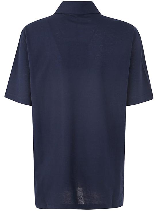 25FW 에르노 폴로 티셔츠 JPL00115U 52005 094 9200 NAVY BLUE - HERNO