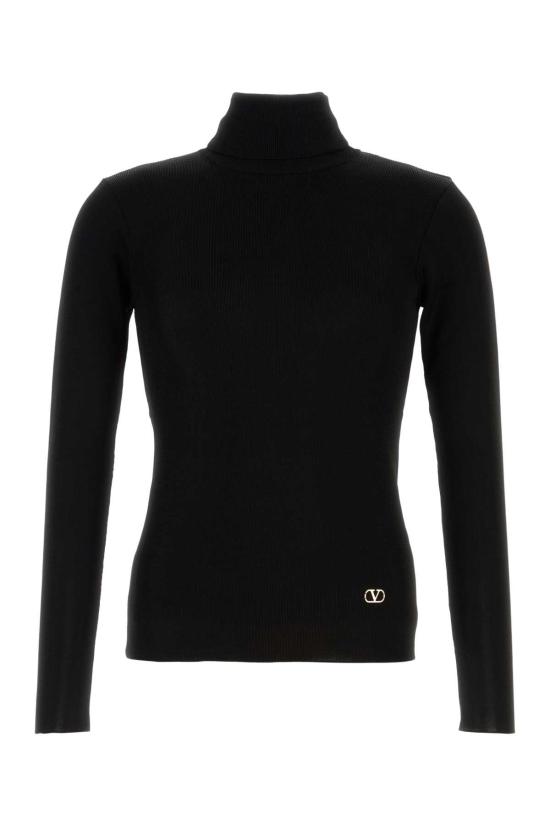 25FW 발렌티노 가라바니 터틀넥 7V0KC35TB5R 0NO Black