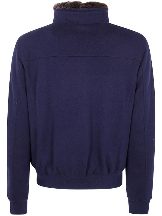 25FW 무레르 가죽 자켓 MOUBO100097 097 U0497 NAVY - MOORER