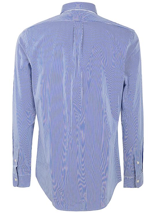 25FW 폴로 랄프로렌 긴팔 셔츠 710 928254 007 095 BLUE WHITE HAIRLINE STRIPE - POLO RALPH LAUREN