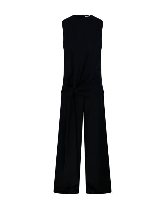 25FW 알라이아 점프수트 AA9U0023W071B 995 NOIR ALAIA