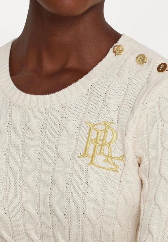 25FW 랄프 로렌 스웨터 200932223002 MASCARPONE CREAM - RALPH LAUREN