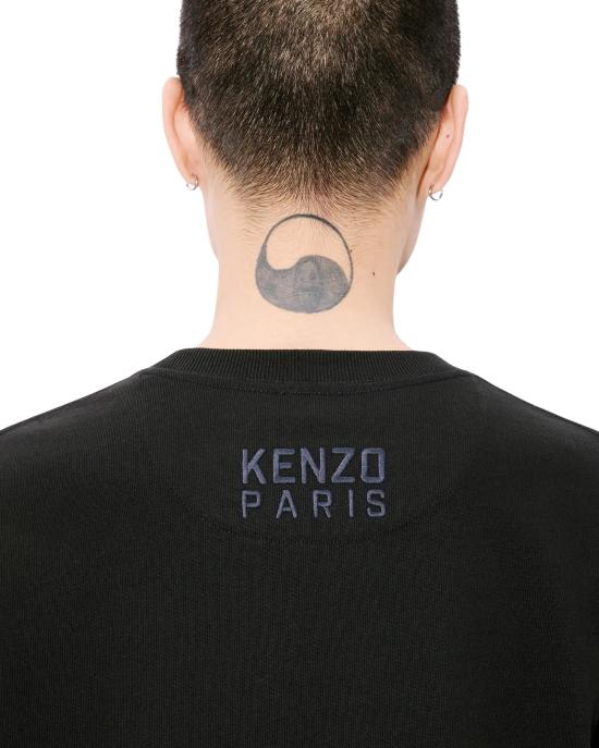 25FW 겐조 반팔 티셔츠 FF55TS5264SI 99J BLACK - KENZO