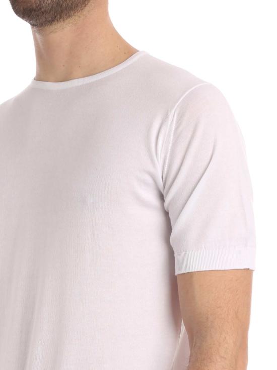 25FW 존스메들리 반팔 티셔츠 BELDEN WHITE - JOHN SMEDLEY