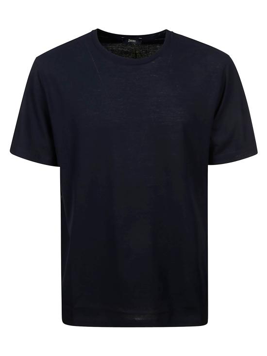 25FW 에르노 반팔 티셔츠 JG000166U 52005 9200 BLUE