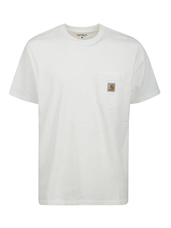 25FW 칼하트 반팔 티셔츠 I030434 02XX WHITE