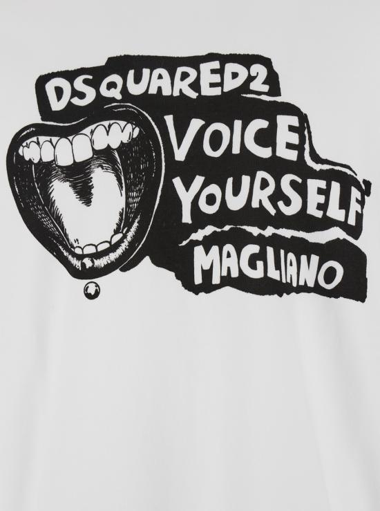 25FW 디스퀘어드2 긴팔 티셔츠 S71GU0753S25516100 White - DSQUARED2