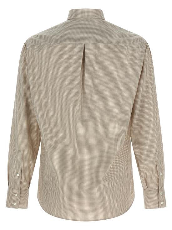 25FW 브루넬로 쿠치넬리 긴팔 셔츠 MY6460038C023 Beige - BRUNELLO CUCINELLI