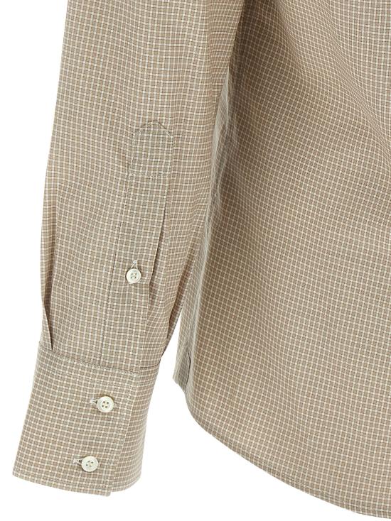 25FW 브루넬로 쿠치넬리 긴팔 셔츠 MY6460038C023 Beige - BRUNELLO CUCINELLI